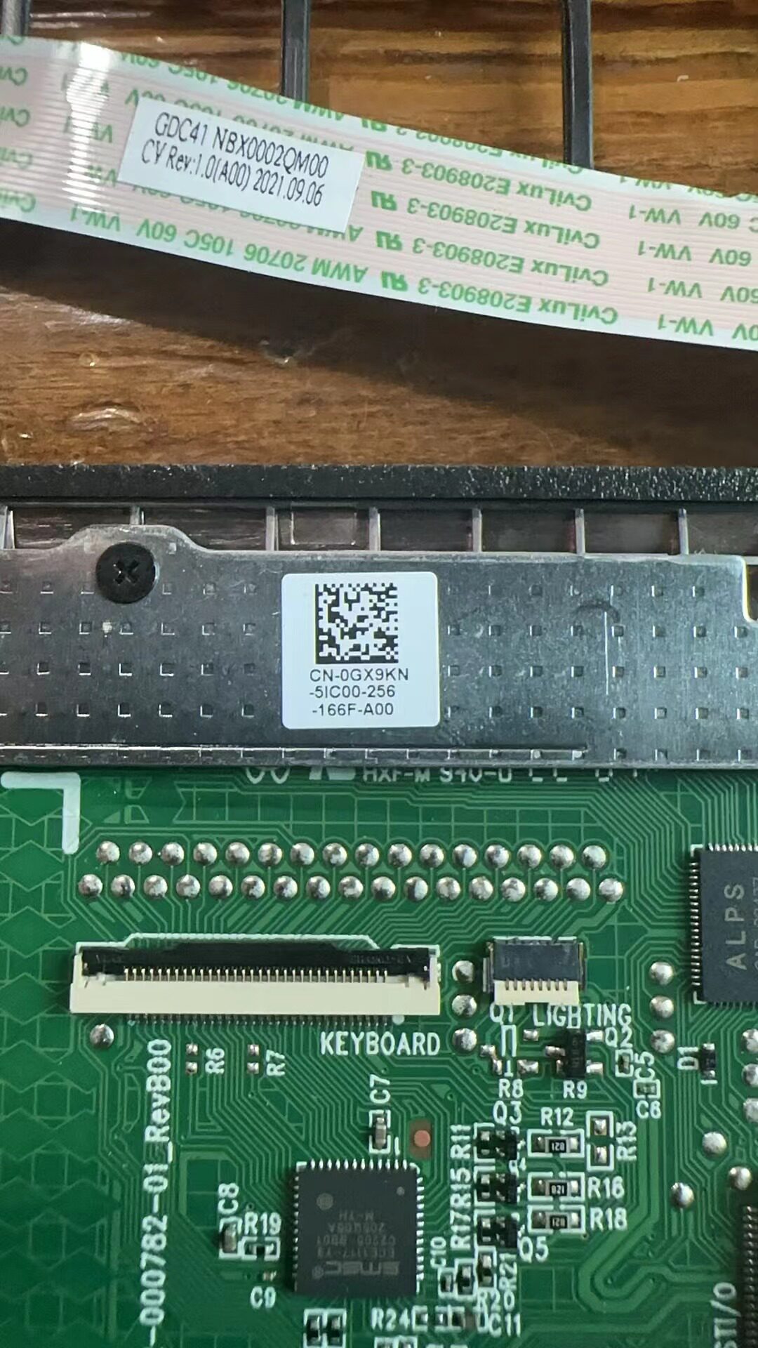 全新 戴尔/Dell Latitude 7420 触摸板支架 铁片 0GX9KN GX9KN