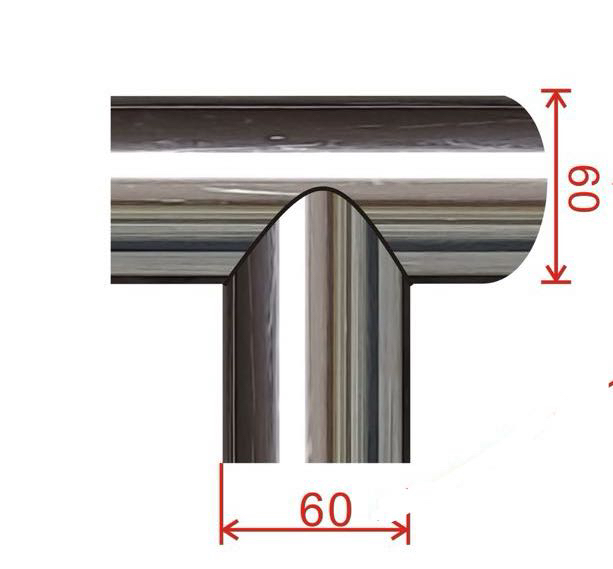 护栏坡囗模版不锈钢管弧口样板
