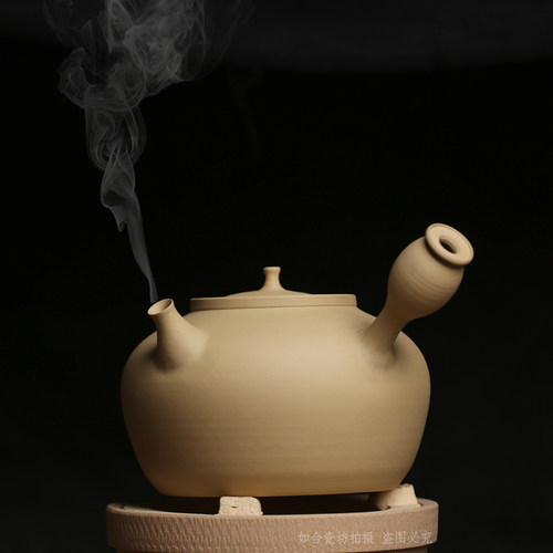 白泥耐烧全手工砂铫煮水壶明火