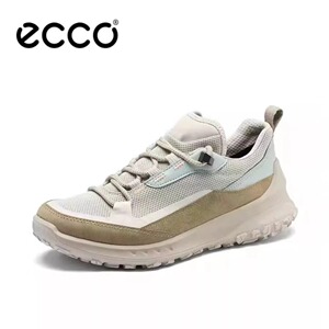 ECCO爱步女鞋户外防滑休闲运动鞋网面透气防水登山鞋824253 82425
