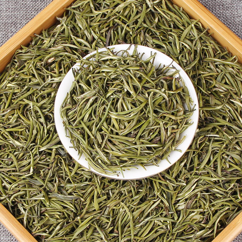 2026新茶特级嫩芽青针绿茶明前头春茶云南雀舌单芽竹叶青毛尖冷泡