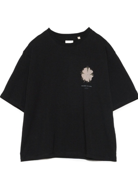日代 nanamica OOAL Graphic Tee 26SS 休闲花卉图案圆领短袖T恤