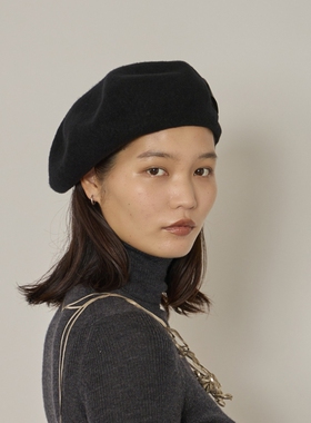 日代 arth Put in Ribbon Beret 25AW 秋冬个性气质丝带贝雷帽