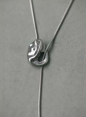 STYLEMIXER小众不规则滑动项链