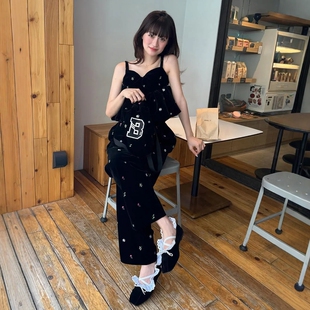 日代 Bibiy STARRY BUSTIER 25AW 洋娃娃可爱花朵裙摆紧身胸衣