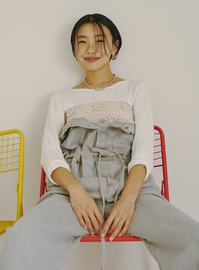 日代 SOMETHING × FREAK'S STORE 25SS 百搭休闲系带吊带工装裤