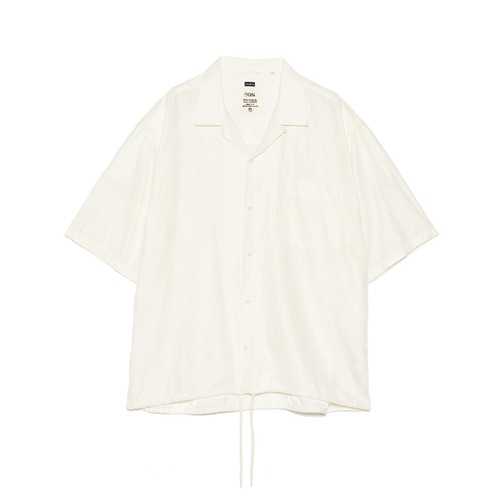 nanamica休闲光泽感短袖衬衫