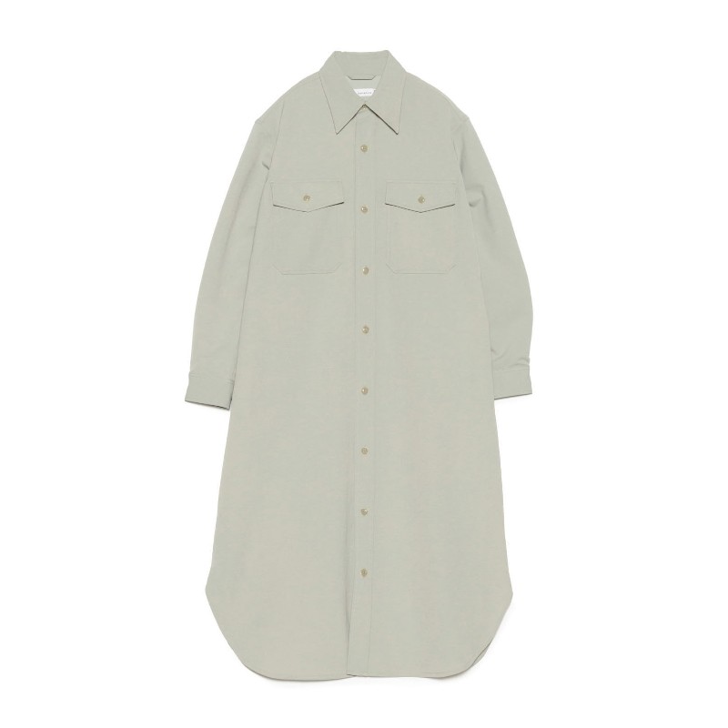 nanamica休闲简约衬衫连衣裙