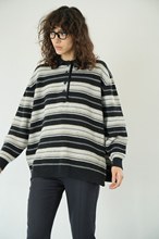 日代 CLANE MULTI BORDER KNIT TOPS 24SS 乱送条纹长袖针织衫