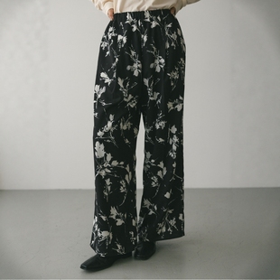 Print Flower Pants 25AW 日代 花卉印花宽松休闲裤 STYLEMIXER