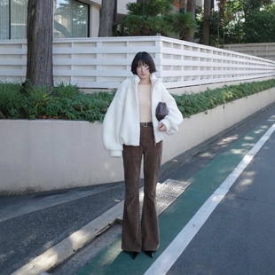 日代 CLANE BALLOON BOA BLOUSON 25AW 落肩长袖羊羔毛绒外套