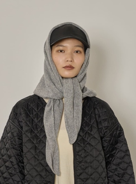 日代 arth Ca Knit Triangle Scarf 25AW 高级针织羊绒三角围巾