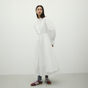 日代 STYLEMIXER Layered shirt dress 26SS 叠层纯色衬衫连衣裙
