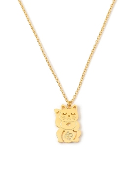 BEAMSJAPAN招财猫图案项链