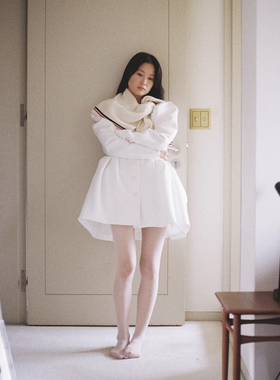 日代 Bibiy DOROTHY PUFF DRESS 25AW 公主泡泡袖花苞连衣裙外套