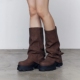 25AW 日代 原宿杂志松糕堆堆厚底高跟长靴 Tank Boot EMODA Cover