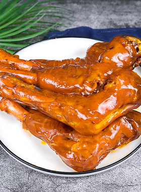 9只装包邮大分量秘制招牌烤羊蹄羊腿卤麻辣香辣即食熟食3/6/9只