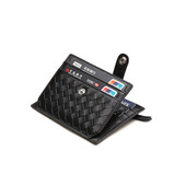 真皮小卡包女式 小巧钱包简约精致卡夹驾照零钱包一体卡包男士 高端