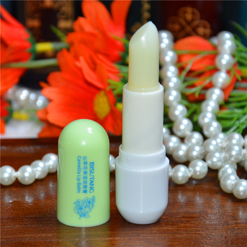 碧素堂山茶花保湿润唇膏