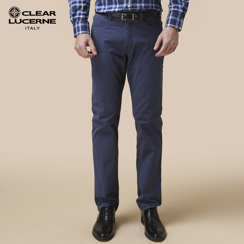 CLEAR LUCERNE/凯莱露喜男士棉麻简约休闲裤水洗长裤微弹舒适商务|msdalam kategori Pakaian Lelaki, seluar santai - dari Buy2taobao.com untuk memberikan perkhidmatan ejen Taobao profesional membeli