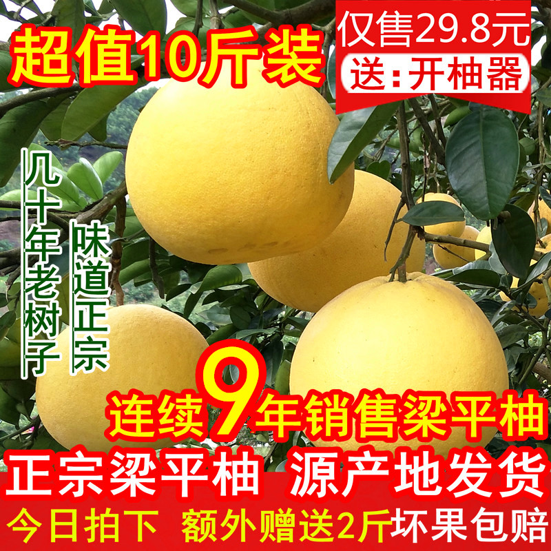 梁平柚产地直发新鲜采摘