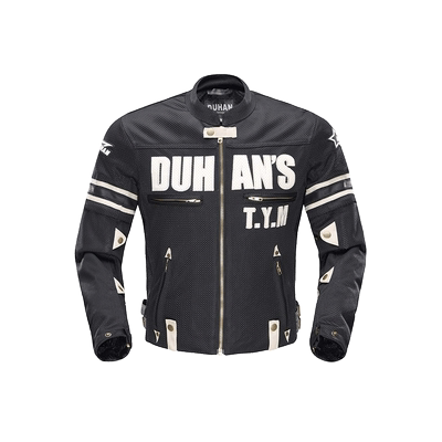 夏季杜汉摩托车骑行服透气网眼