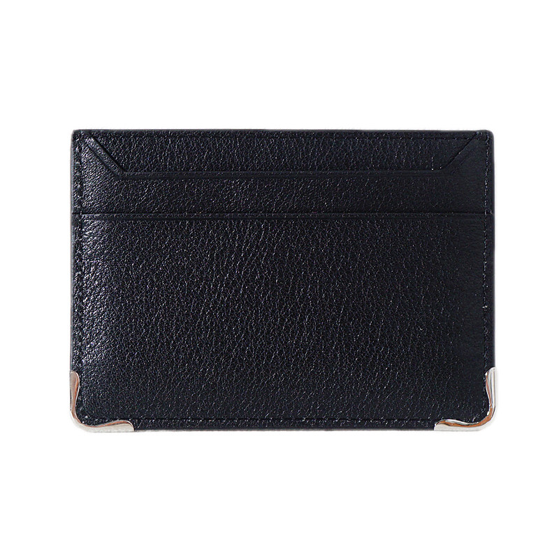 thumbnail for Card Pack: Bordeaux Red 4 Card Position, First Cow Leather Simple new handmade fine two-tone option