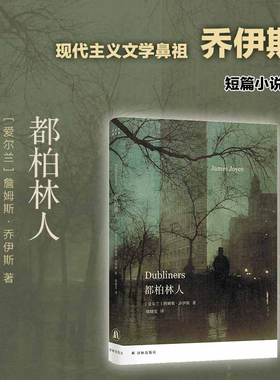 乔伊斯精选集:都柏林人 短篇小说集西方文学名篇 十五部短篇 苍凉之中偶现温情 专业英语译者徐晓雯译本 译文精心打磨 译林社正版