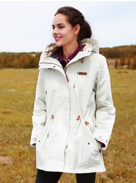 Discovery户外女式三合一冲锋衣时尚套绒风雨衣防风防水DAED92140