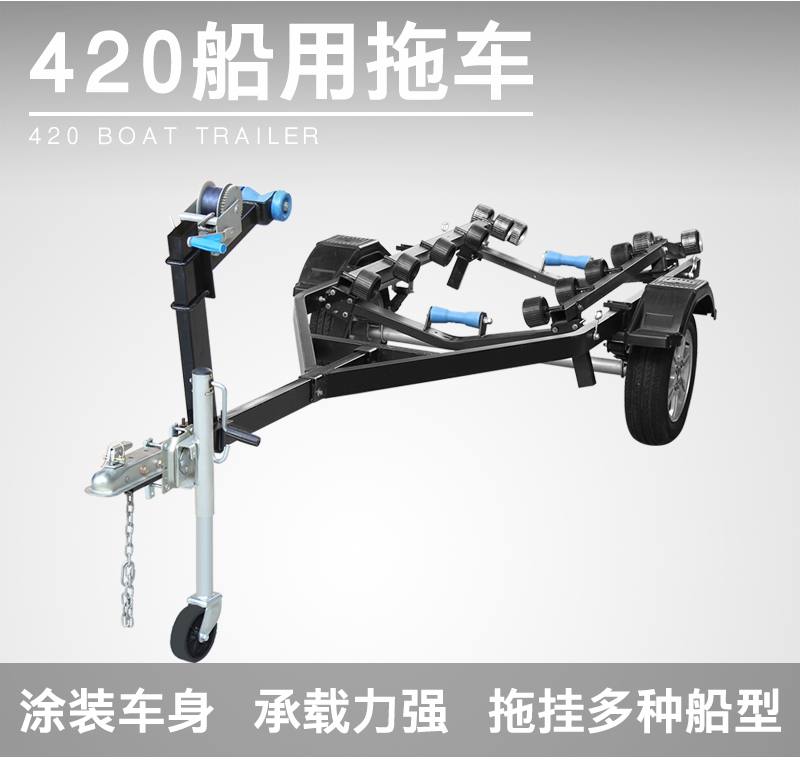 钓鱼船玻璃钢快艇冲锋舟防汛船游钓鱼船推进器