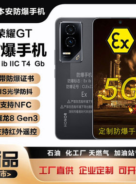 honor/荣耀 GT Pro防爆手机化工厂加油站天然气制药粉尘防爆证NFC