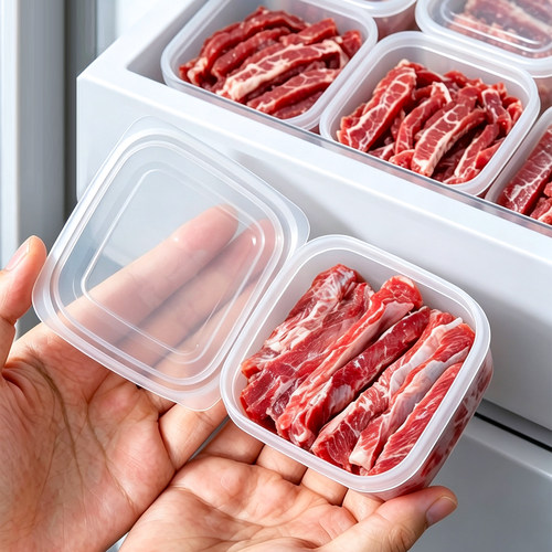 冰箱冷冻肉分装盒食品级pp5