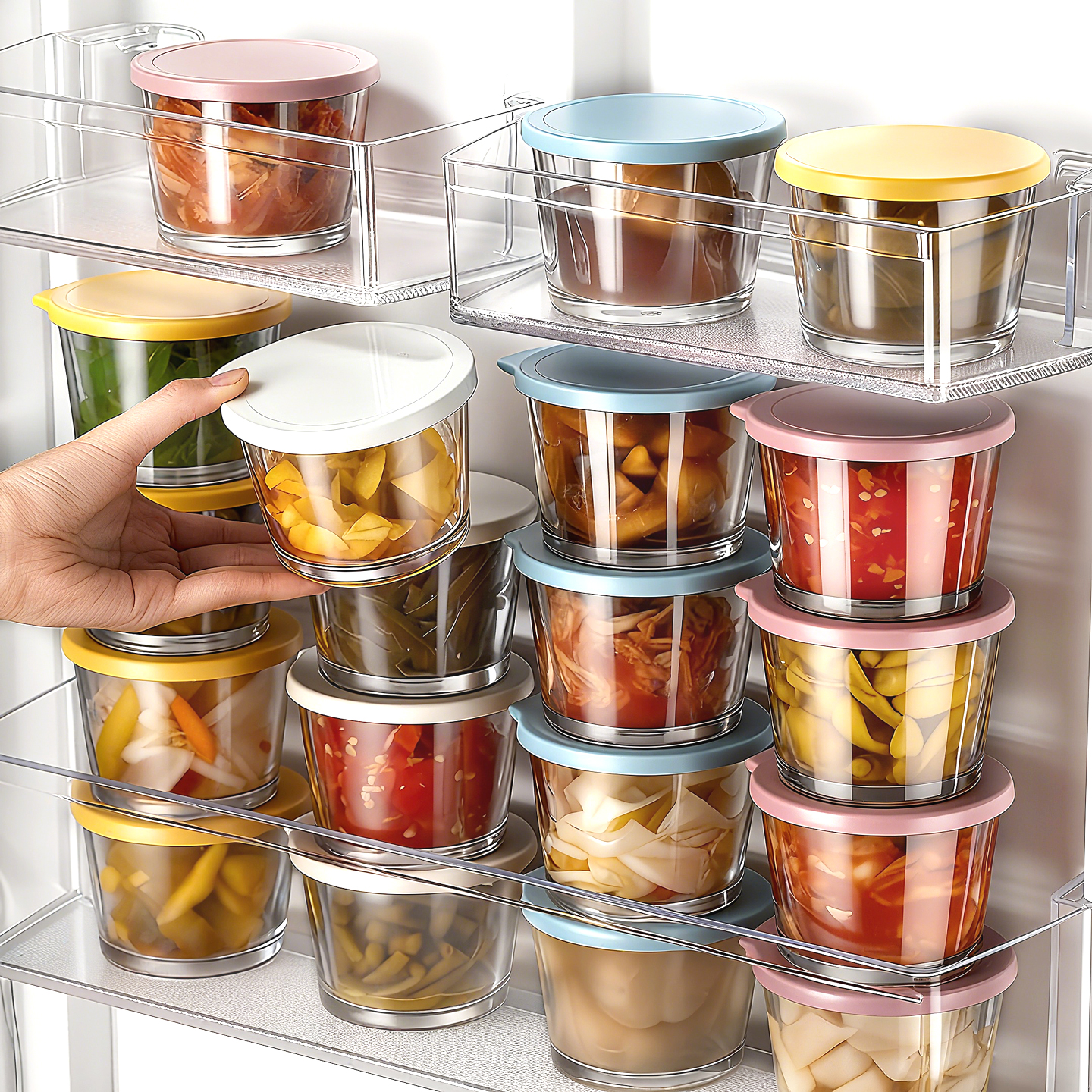 玻璃密封罐食品级咸菜收纳盒