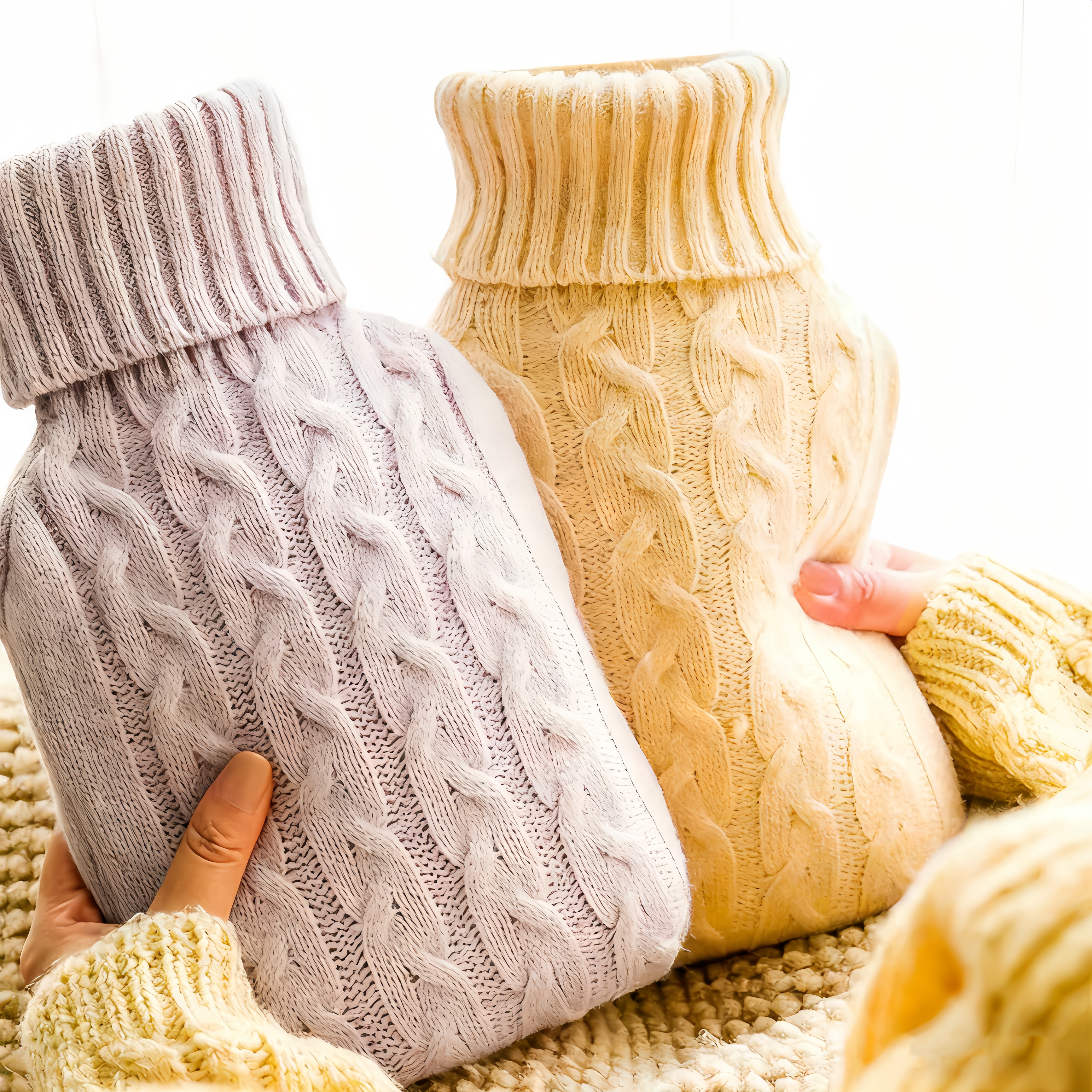 热水袋硅胶注水暖水袋暖手袋