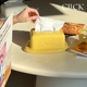 雪糕纸巾抽收纳盒抽纸盒陶瓷装 Click融化 原创设计 饰摆件 黄油