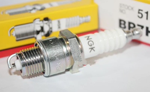 二冲程JOG50/90DIO50/AG大路易90 NGK火花塞14厘短牙 BP4HS BP7HS