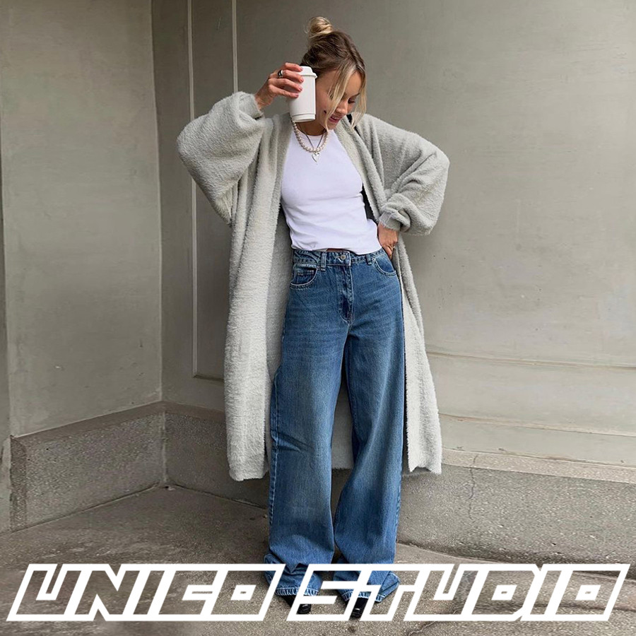 水貂毛慵懒风显瘦针织开衫