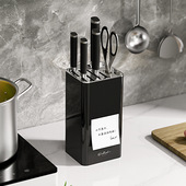 厨房刀架置物架菜刀架家用刀具架桌面刀座收纳菜刀剪刀刀具收纳架