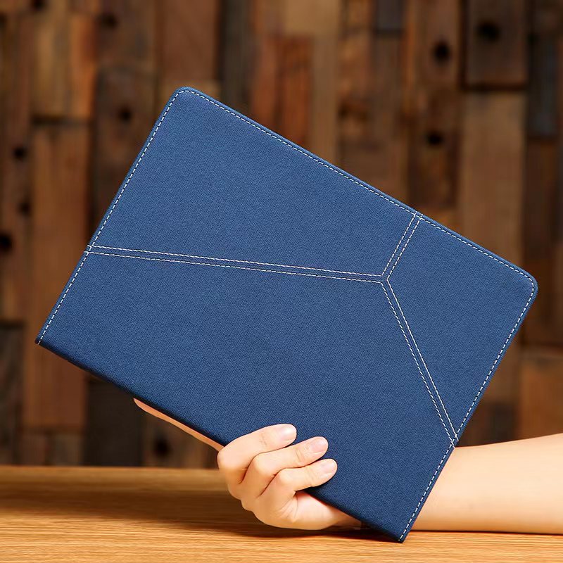 简约纯色带笔槽商务平板保护壳