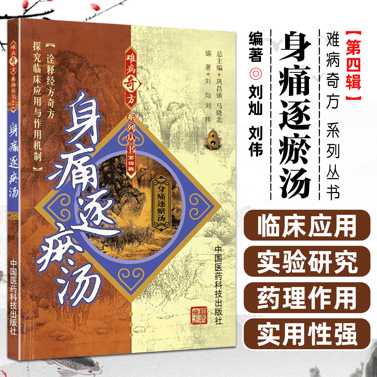 身痛逐瘀汤 难病奇方系列丛书 第四辑  刘灿 刘伟 名老中医名医名方汤药方剂中医 书籍中国医药科技出版社