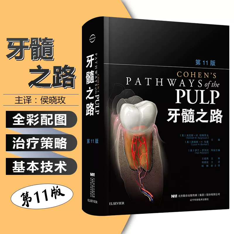 任选 牙髓之路第11版 侯晓玫 根管治疗图谱正畸书籍拔牙技巧 根管治疗书籍口腔种植书籍 口腔医学书籍牙科书籍 辽宁科学技术出版社