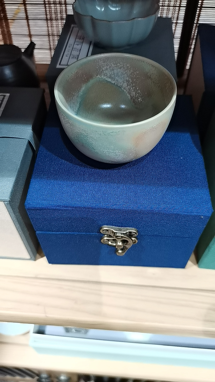 敦煌釉主人杯陶瓷茶杯品茗杯功夫茶具高颜值高端