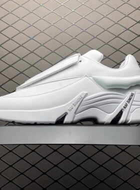 RAF SIMONS Antei 舒适百搭低帮先锋厚底生活休闲鞋男女黑白色鞋