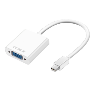 沃金泰 mini DP转VGA 迷你DisplayPort mac雷电 VGA转接器配件