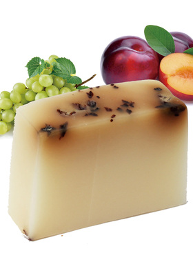 百匡/ 葡萄蜜李手工甘油皂150g洁肤全身沐浴香氛精油皂