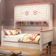 儿童床衣柜床一体小户型家用卧室储物组合床床柜书柜床女孩公主床