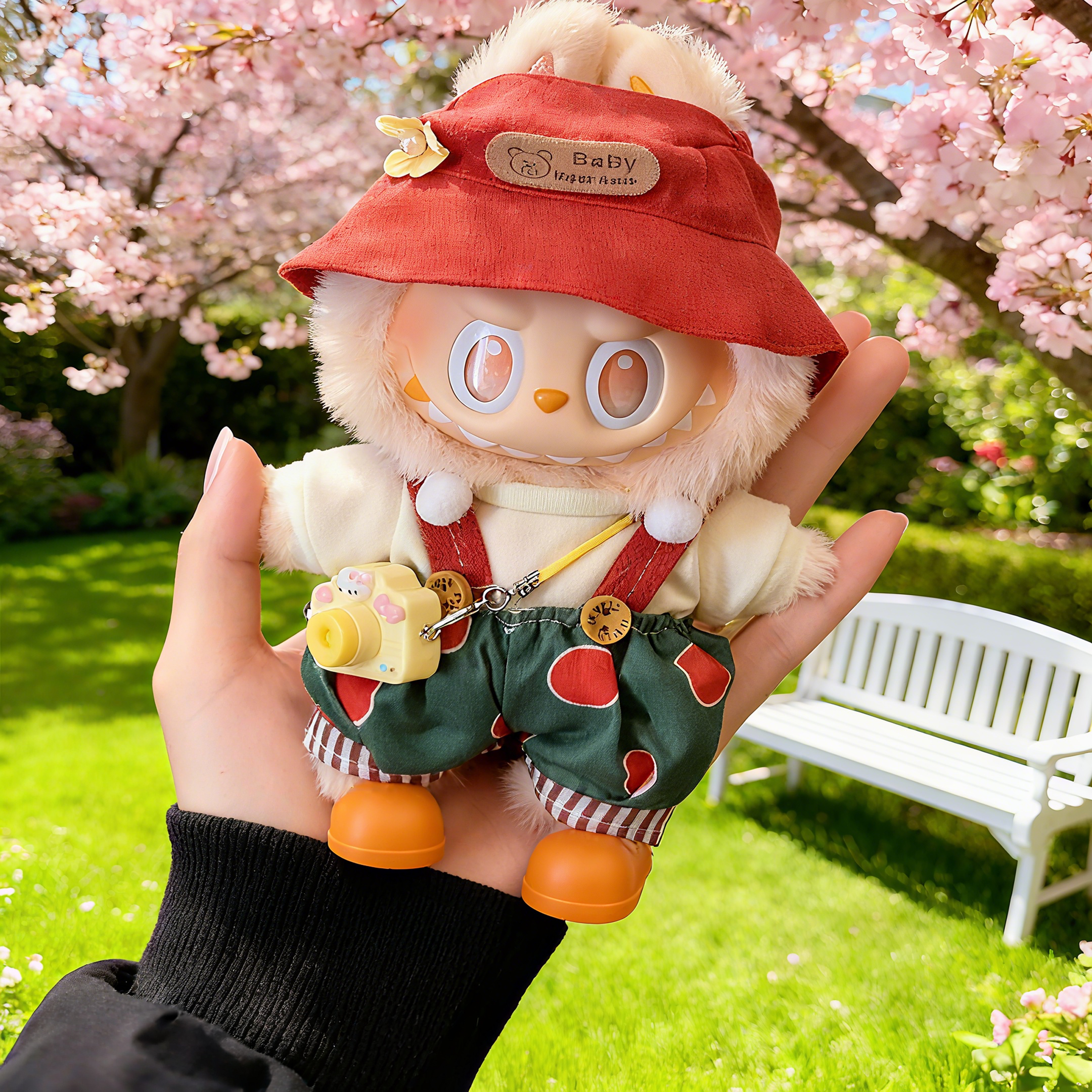 Labubu娃衣一二三代拉布布3.0前方高能马里奥换装衣服玩偶公仔123