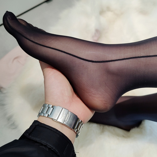 爱幻丝「趾」五趾袜分开连裤袜丝袜丝滑超薄蝉翼连体衣开档免脱女