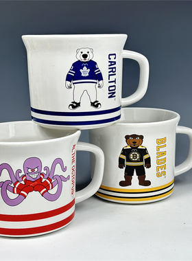 出口陶瓷 美国康宁Corningware早餐杯麦片牛奶杯可烤箱世界杯家居