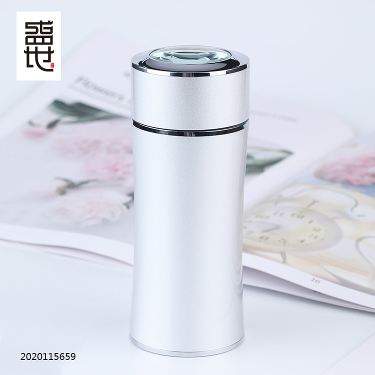 梦祥盛世系列足银内胆水杯男女同款雪花银泡茶保温杯子商务办公